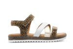 Giga Meisjes Sandalen G4562 - Camel Dots - hatshoe