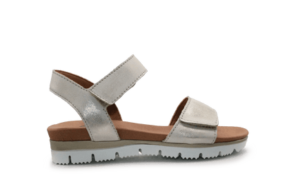 Giga Meisjes Sandalen - Platina - hatshoe