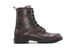 Giga Meisjes Veterboot G4630- Bordeaux - hatshoe