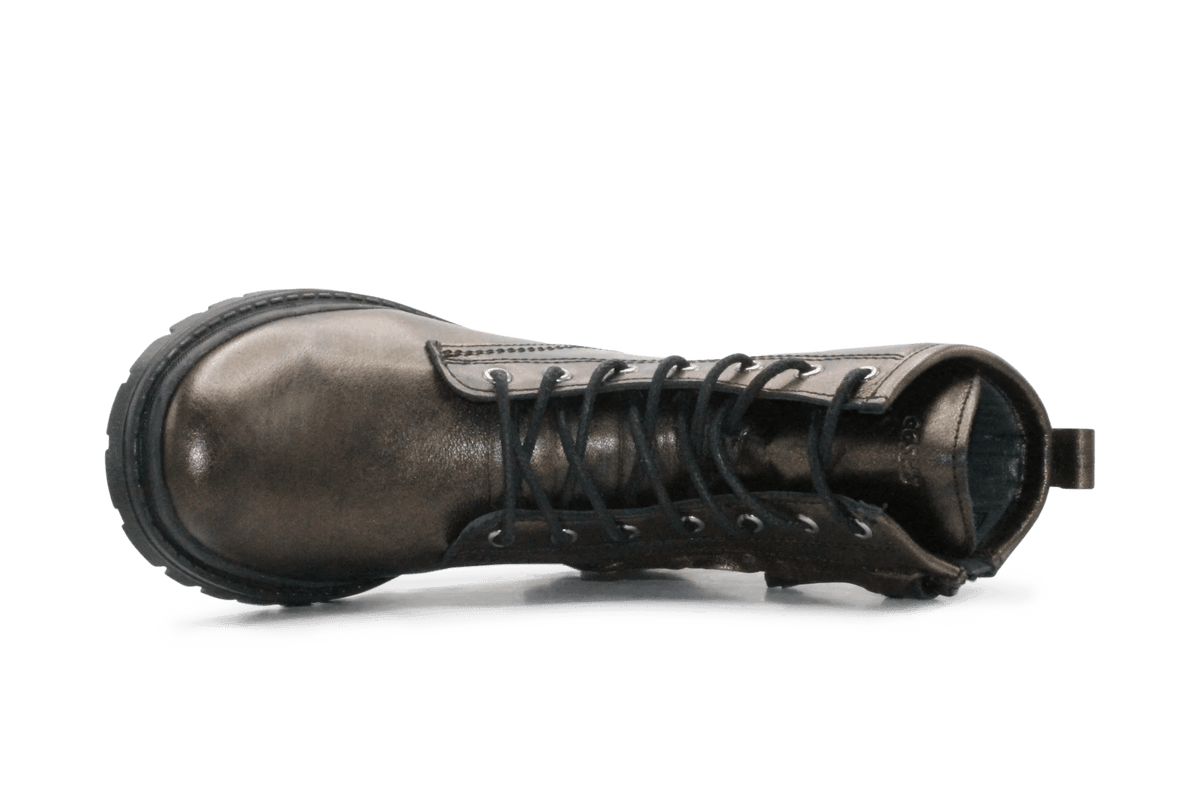 Giga Meisjes Veterboot G4630- Brons - hatshoe