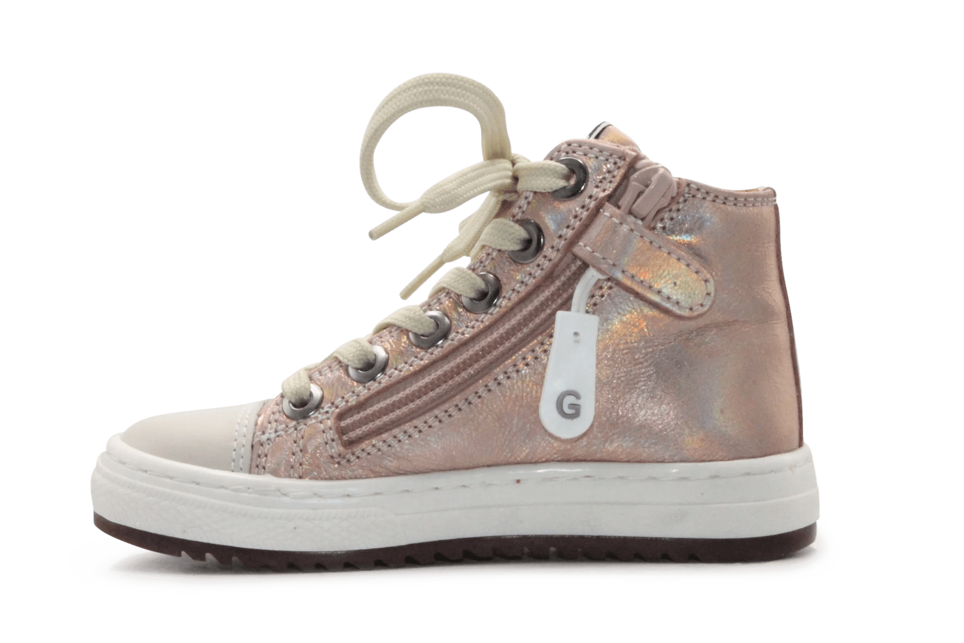 Giga Meisjes Veterschoen G4660 - Goud