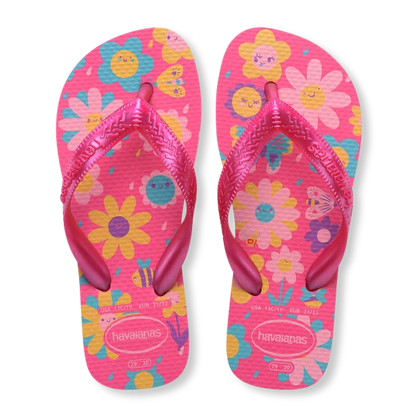 Havaianas Slippers - Flores Pink - hatshoe