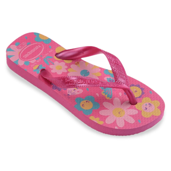 Havaianas Slippers - Flores Pink - hatshoe