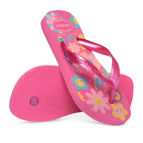 Havaianas Slippers - Flores Pink - hatshoe
