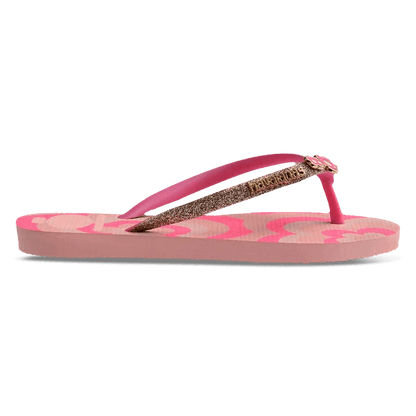 Havaianas Slippers - Slim Glitter Blossom - hatshoe