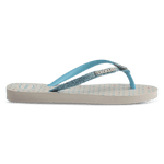 Havaianas Slippers - Slim Glitter Sand grey - hatshoe