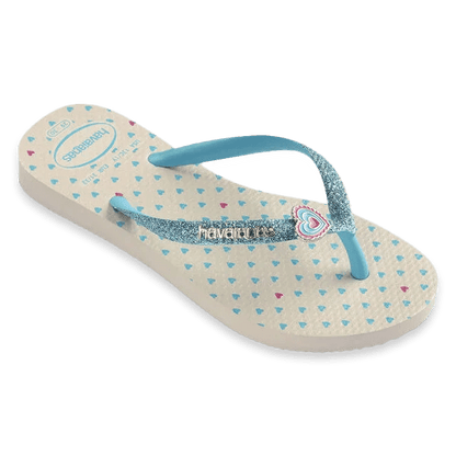 Havaianas Slippers - Slim Glitter Sand grey - hatshoe