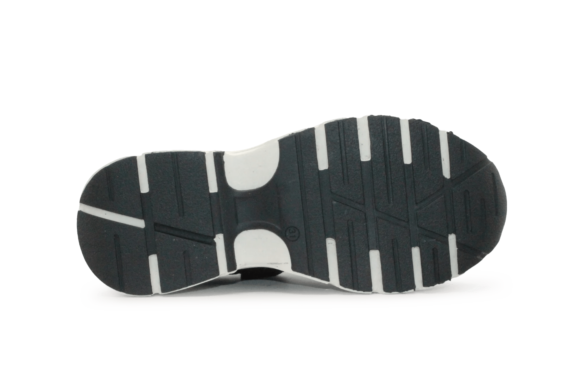 Hip H1145 Jongens Veterschoenen Blauw Suède met Rits