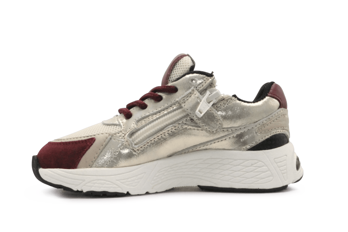 Hip H1161 Meisjes Sneakers - Bordo Combi - hatshoe