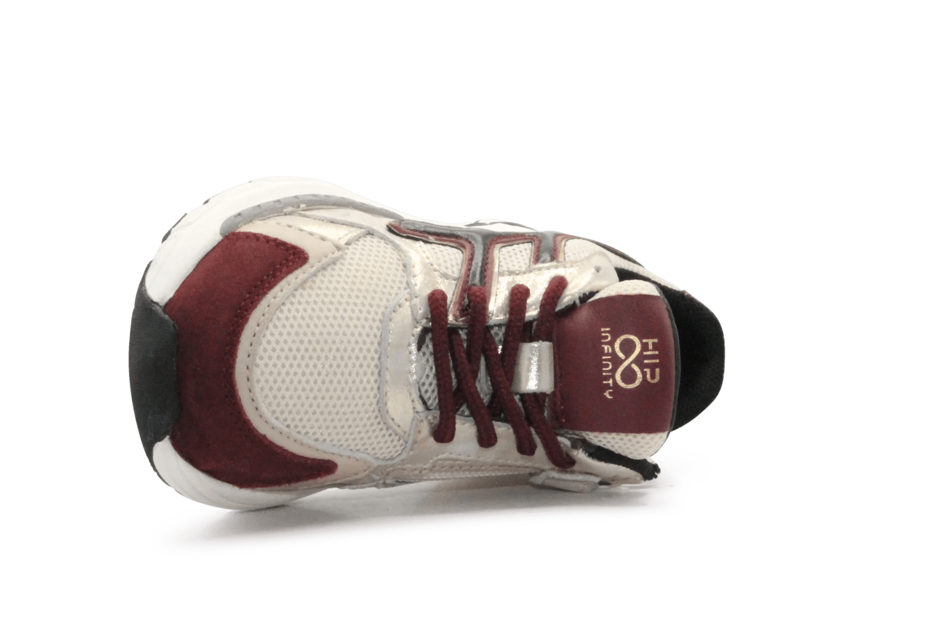 Hip H1161 Meisjes Sneakers - Bordo Combi