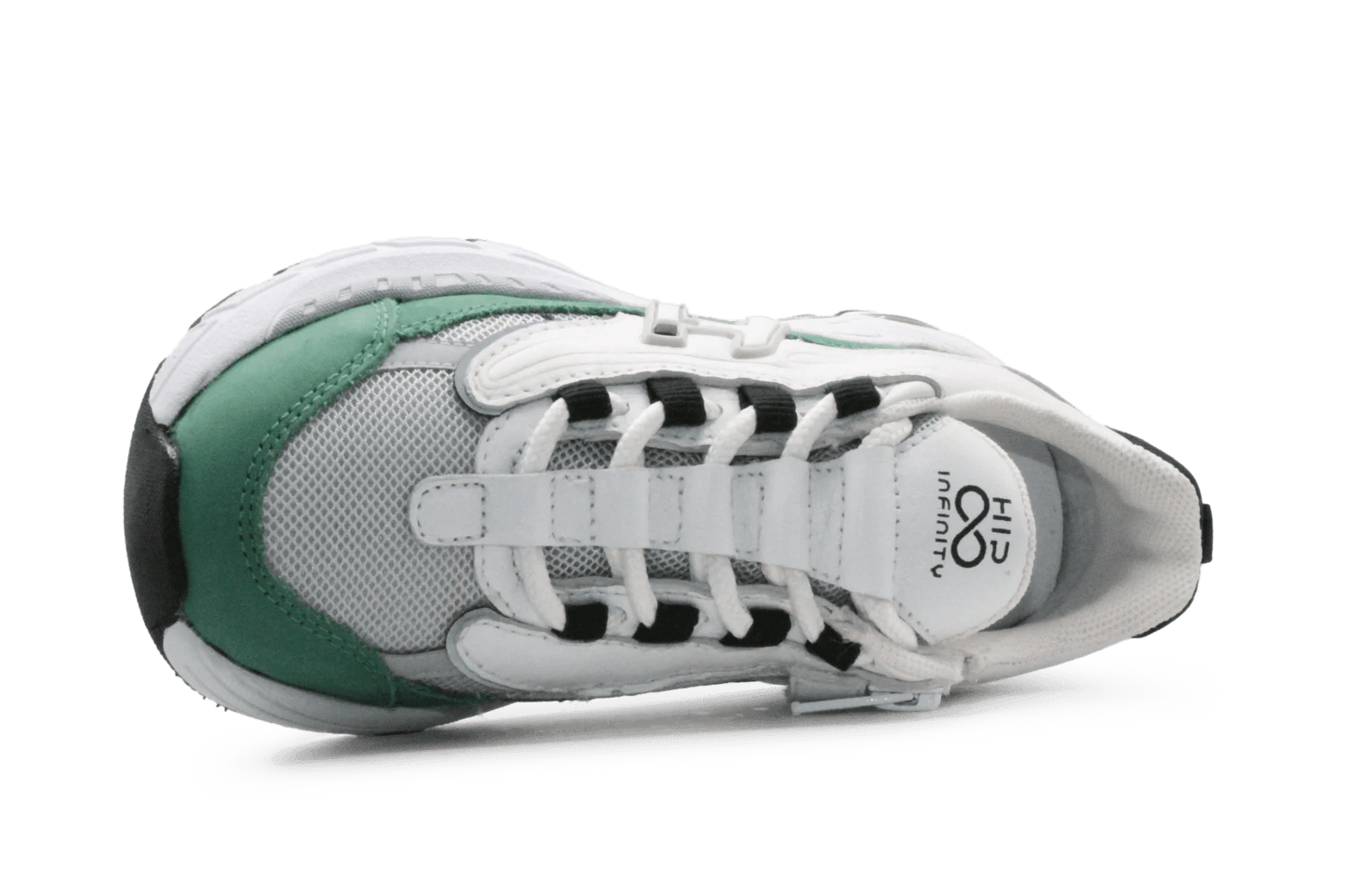 Hip H1660 Jongens Sneakers - Groen - hatshoe