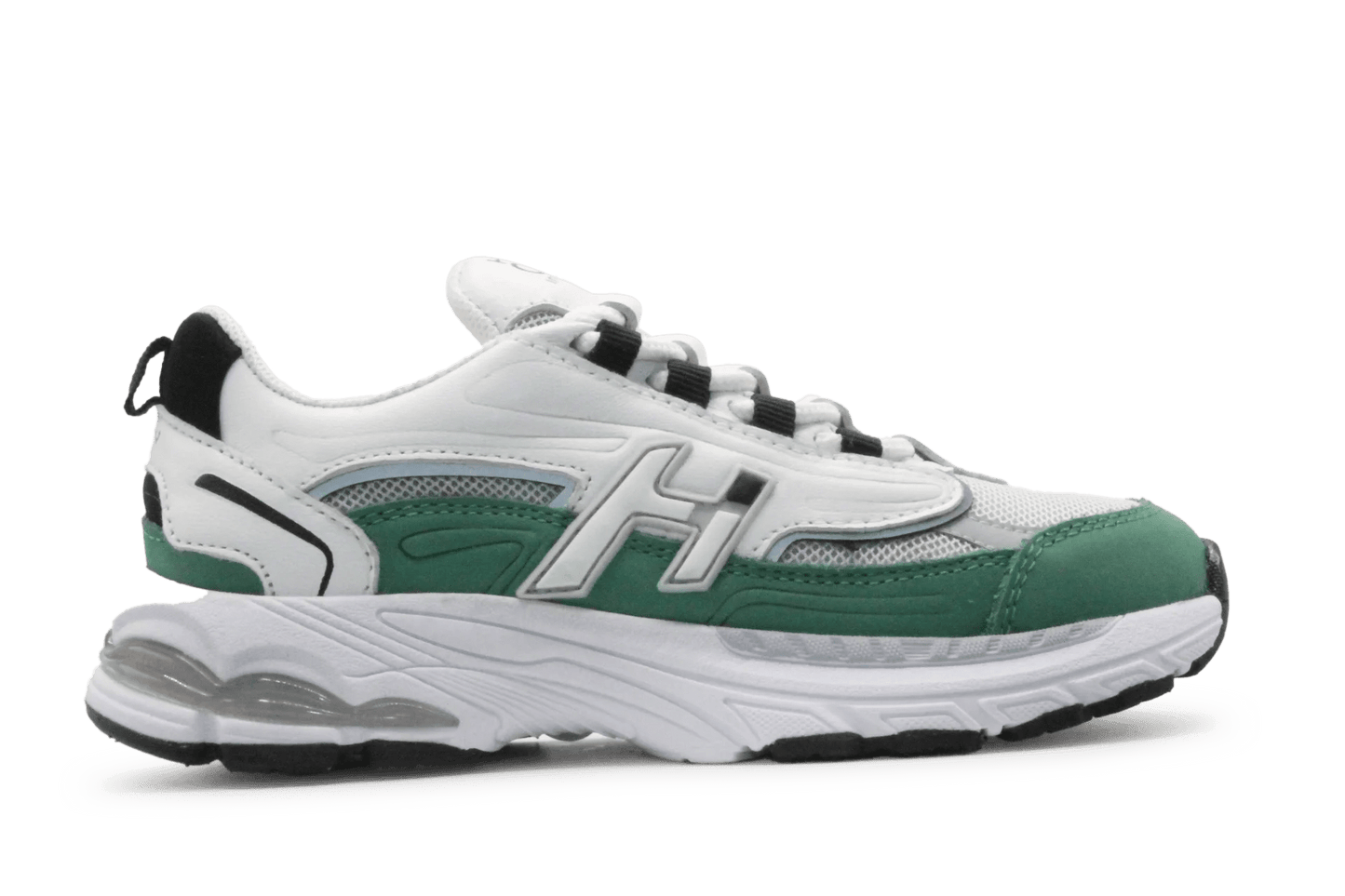Hip H1660 Jongens Sneakers - Groen - hatshoe
