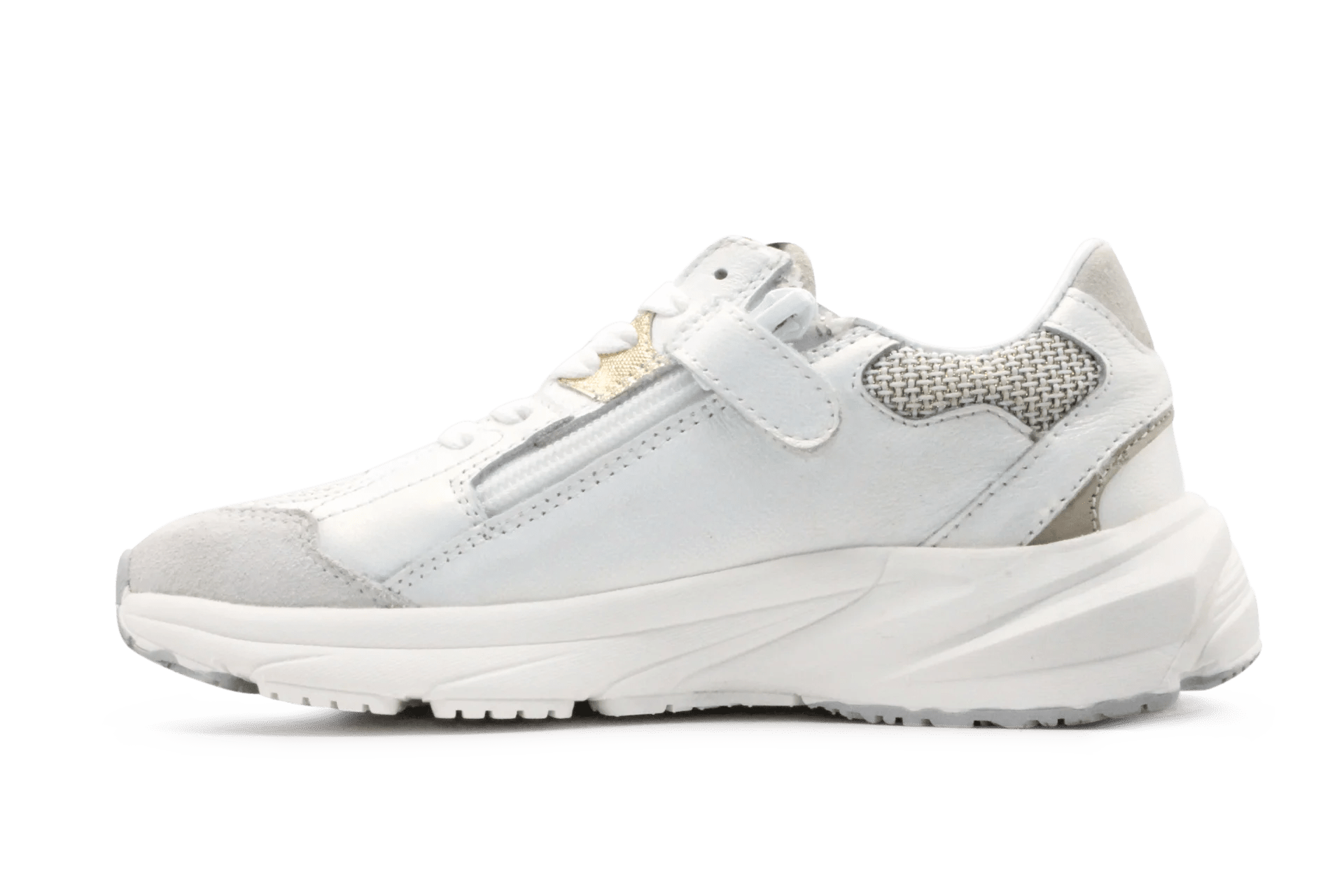 Hip H1660 Meisjes Sneakers - Wit Goud