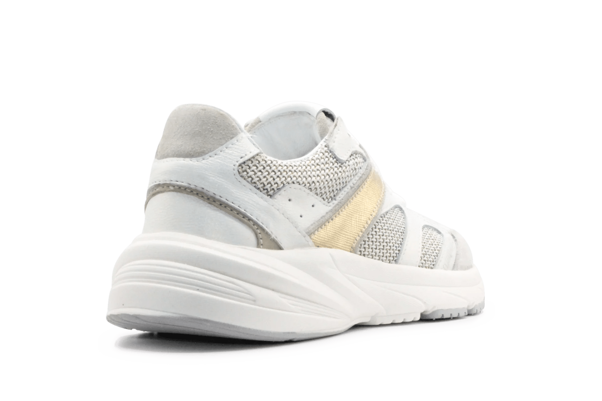 Hip H1660 Meisjes Sneakers - Wit Goud - hatshoe