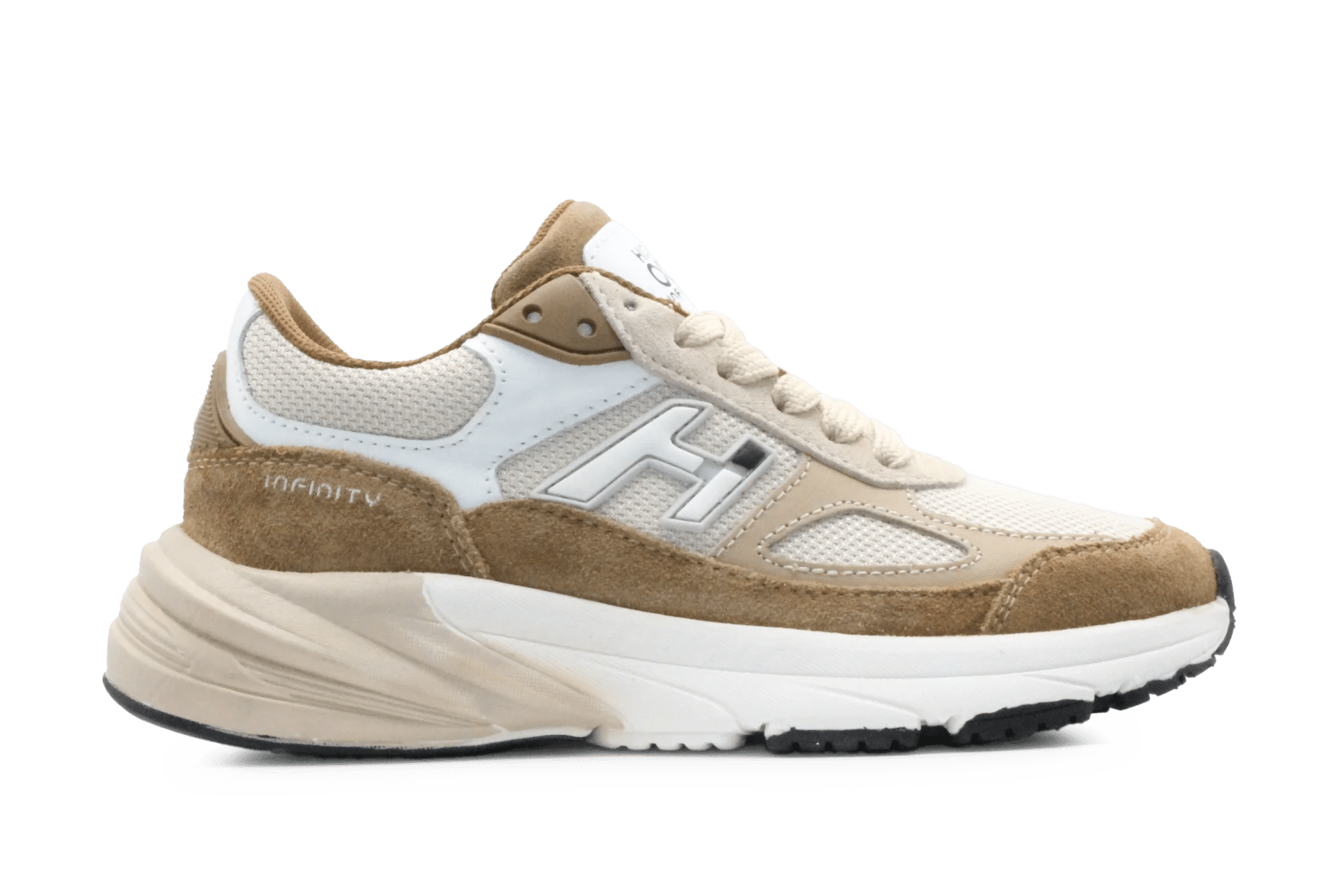 Hip H1667 Jongens Sneakers - Bruin Beige - hatshoe