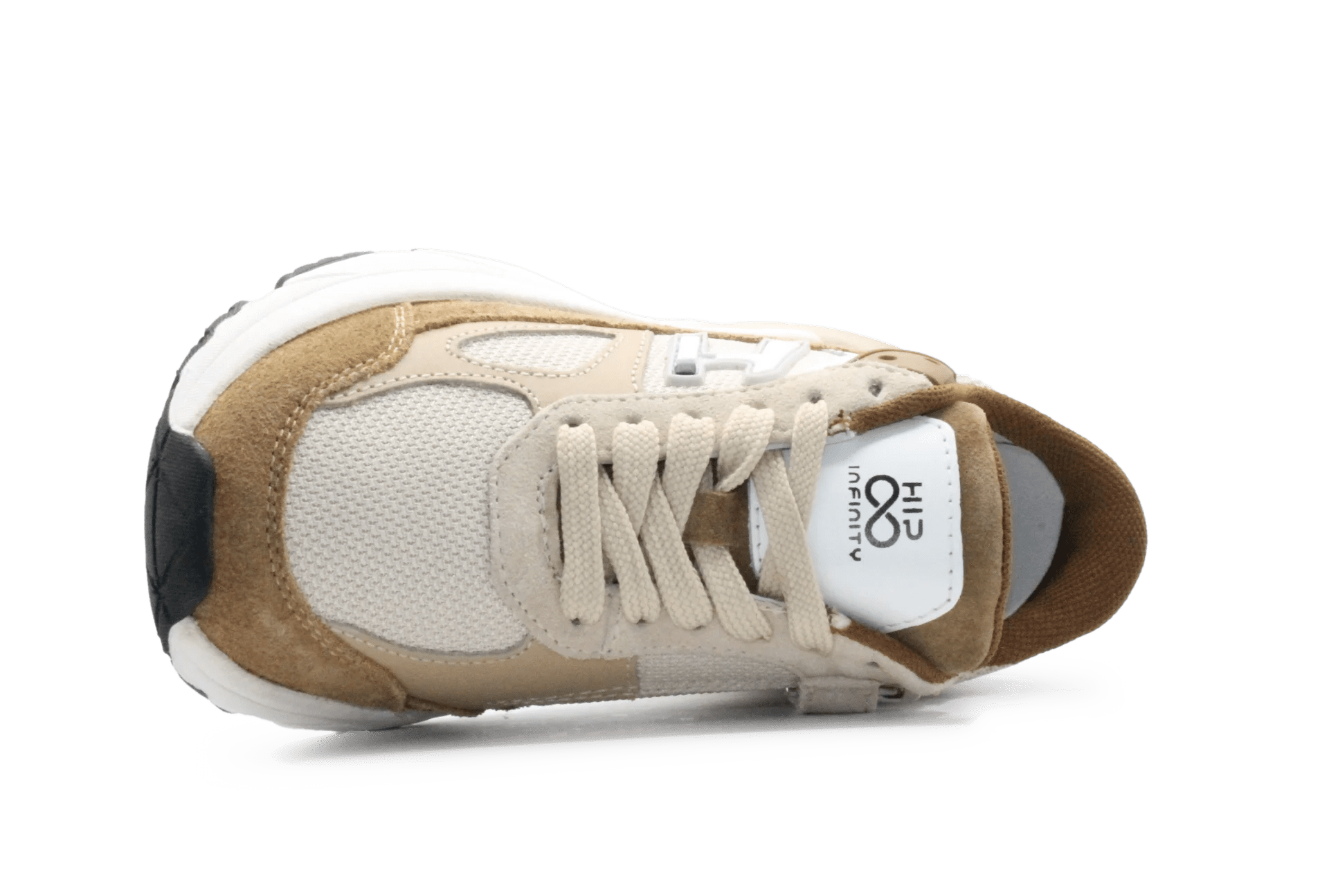 Hip H1667 Jongens Sneakers - Bruin Beige - hatshoe