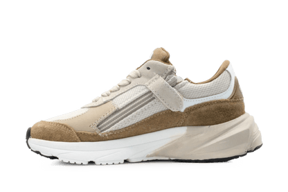 Hip H1667 Jongens Sneakers - Bruin Beige - hatshoe
