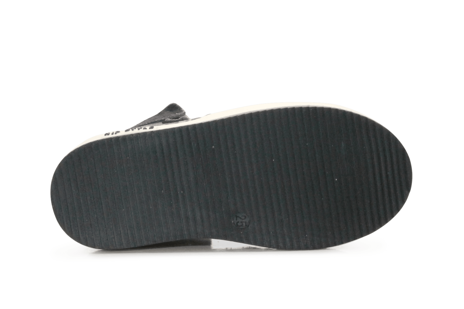 Hip Hoge Sneaker H1765 Natural Suède – Veter en Rits