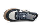 Hip Hoge Sneaker H1803 Blauw Leer & Suède – Veter en Rits - hatshoe