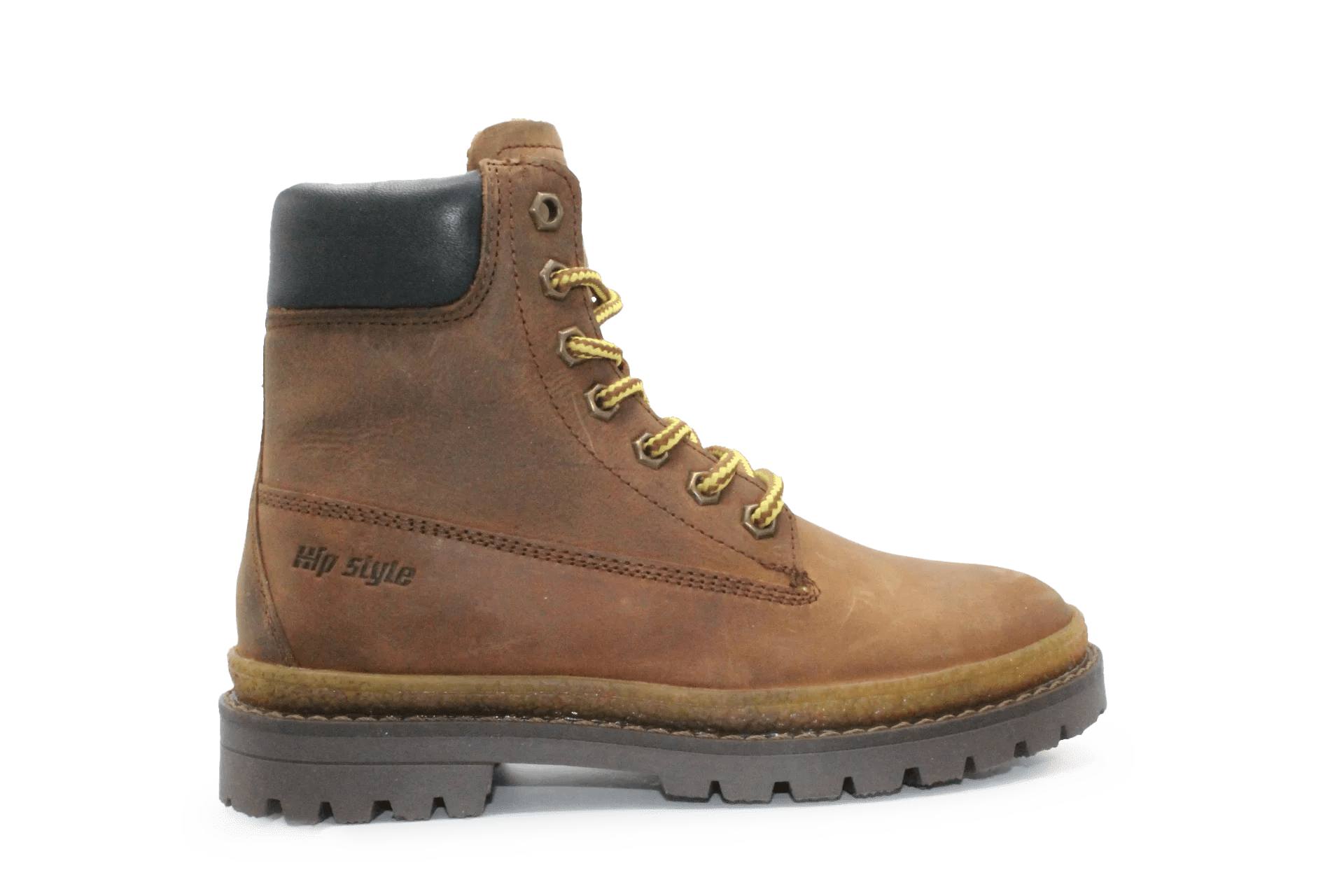 Hip Jongens Veterboots H2153 - Bruin