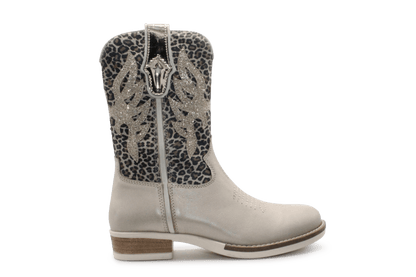 Hip Meisjes Cowboylaars 1524 - Platina - hatshoe