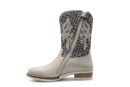 Hip Meisjes Cowboylaars 1524 - Platina - hatshoe
