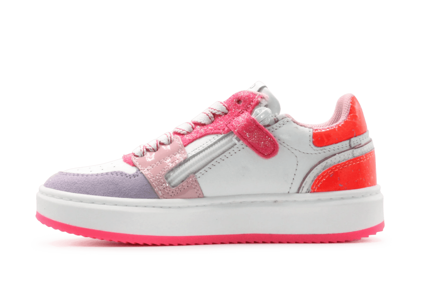 Hip Meisjes Sneakers 1015 - Paars Roze - hatshoe