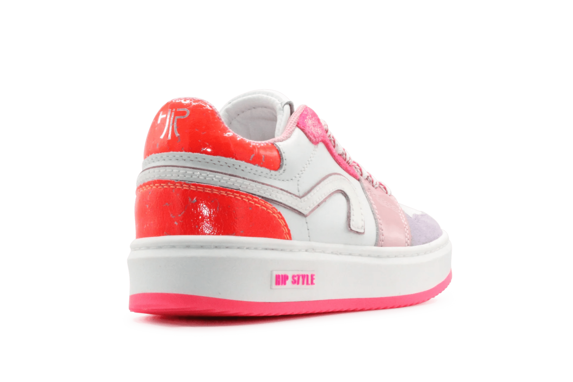 Hip Meisjes Sneakers 1015 - Paars Roze - hatshoe