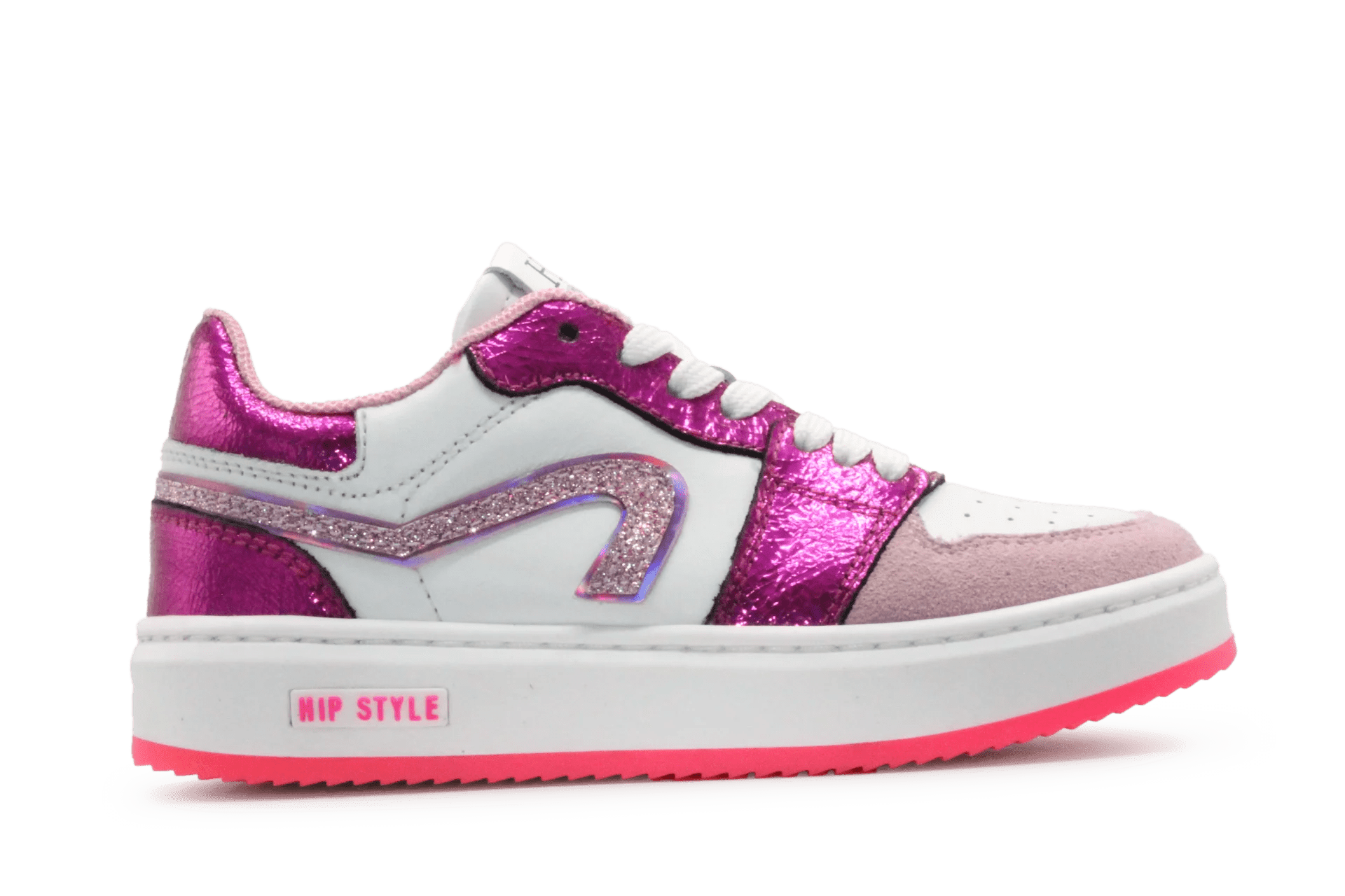 Hip Meisjes Sneakers 1015 - Roze - hatshoe