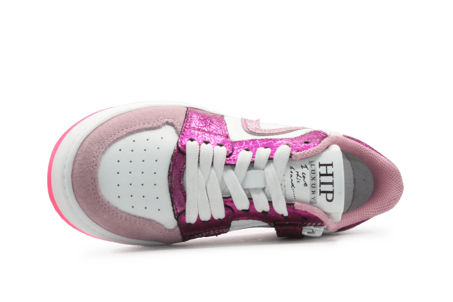 Hip Meisjes Sneakers 1015 - Roze - hatshoe