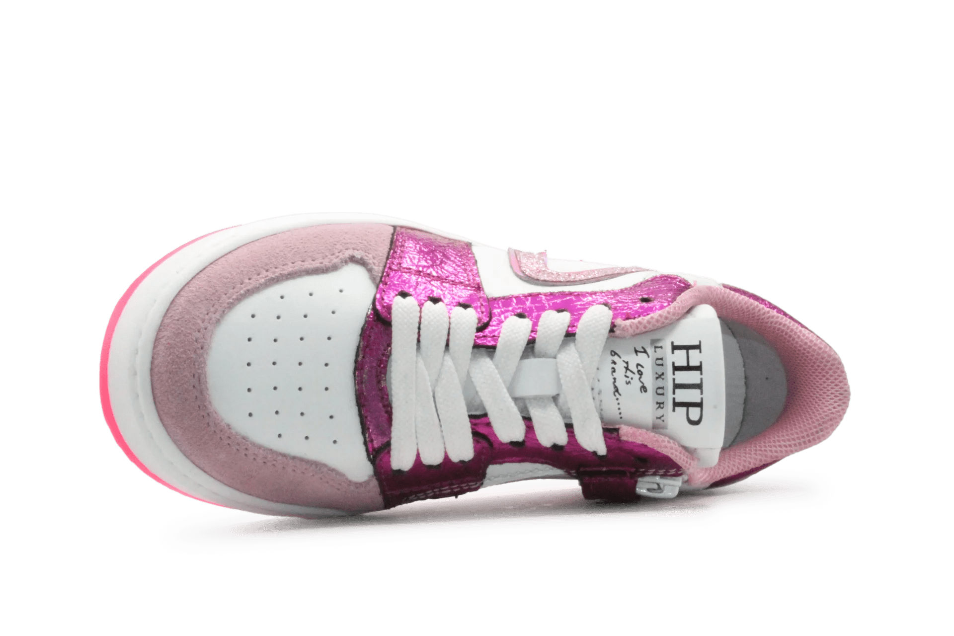 Hip Meisjes Sneakers 1015 - Roze - hatshoe