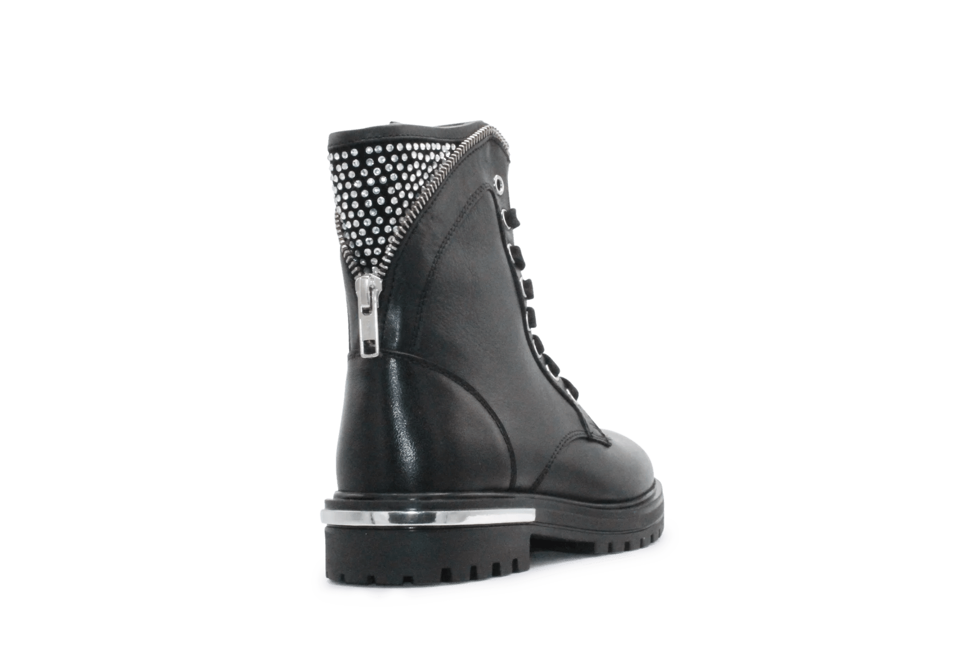 Hip Meisjes Veterboot H1040 - Zwart