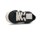 Hip Sneaker H1811 Donker Blauw Leer & Suède – Veter en Rits - hatshoe