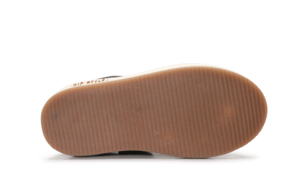 Hip Sneaker H1811 Donker Blauw Leer & Suède – Veter en Rits - hatshoe