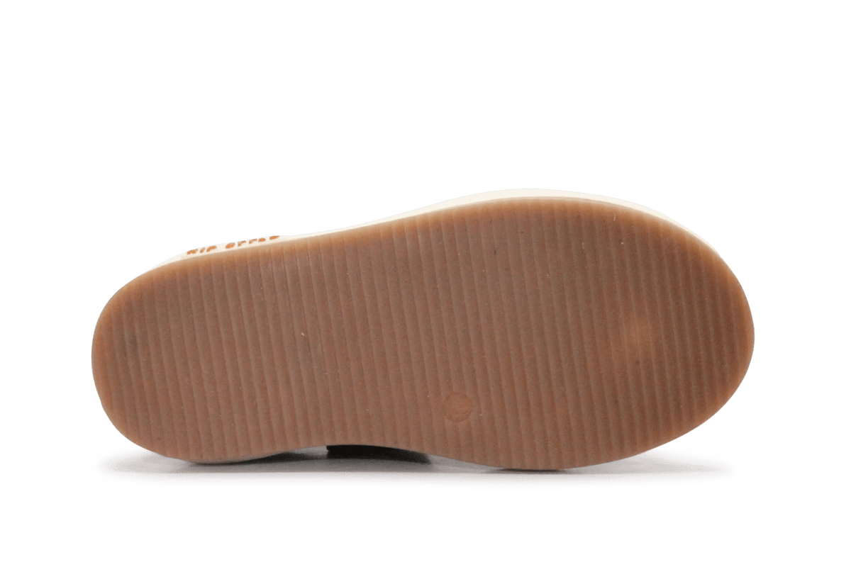 Hip Sneaker H1811 Donker Bruin Leer & Suède – Veter en Rits - hatshoe