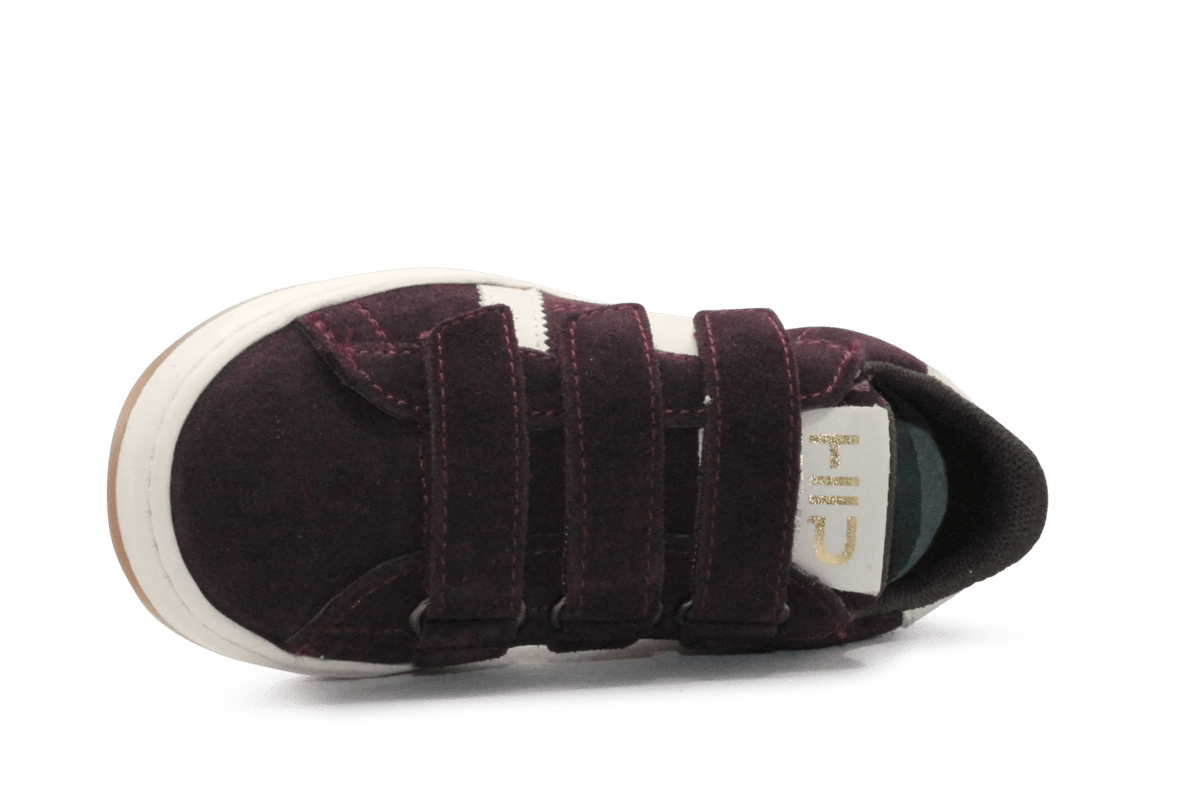 Hip Sneaker H7811 Bordeaux Leer & Suède – Klittenband - hatshoe