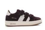 Hip Sneaker H7811 Bordeaux Leer & Suède – Klittenband - hatshoe
