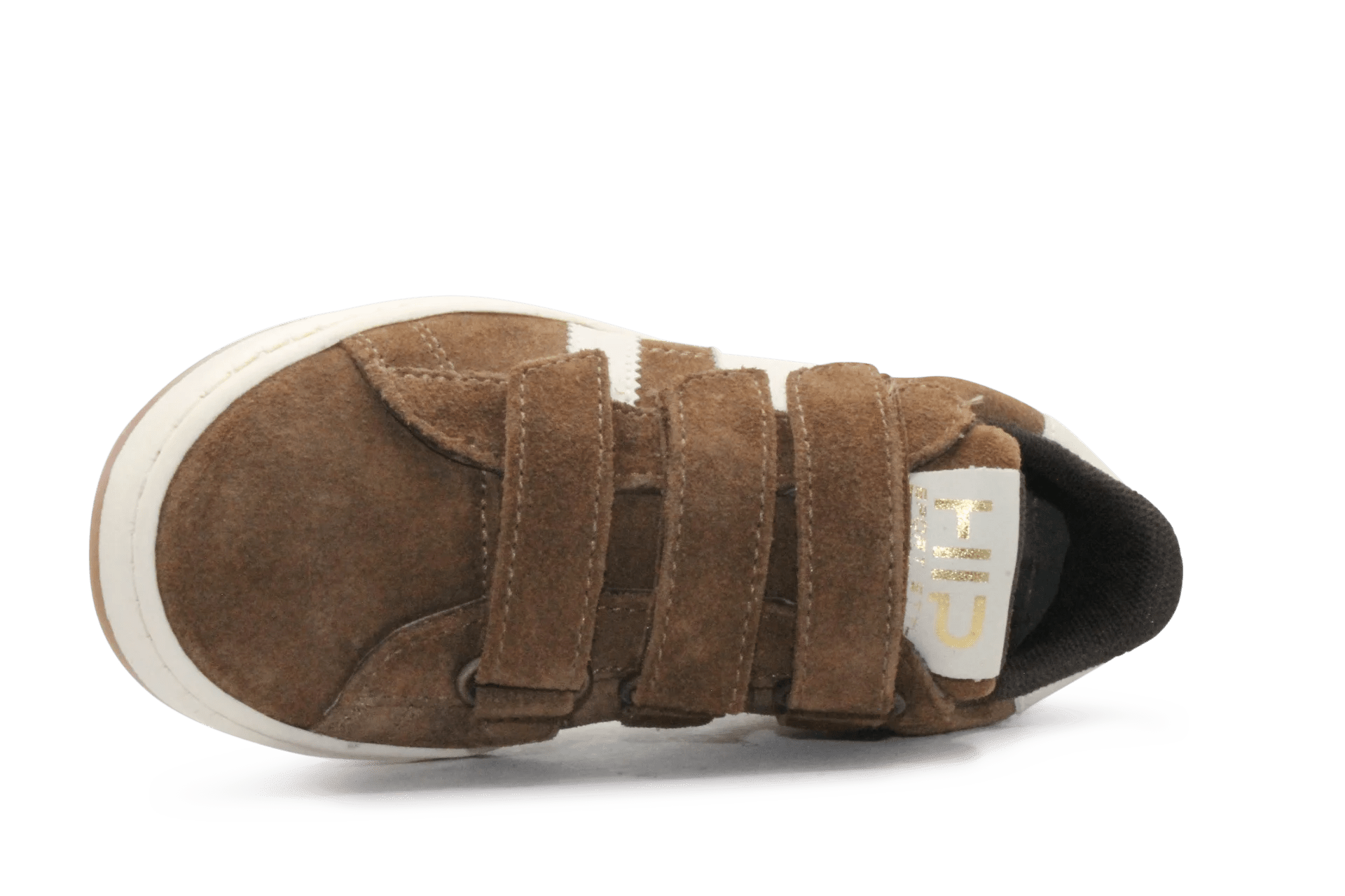 Hip Sneaker H7811 Bruin Leer & Suède – Klittenband
