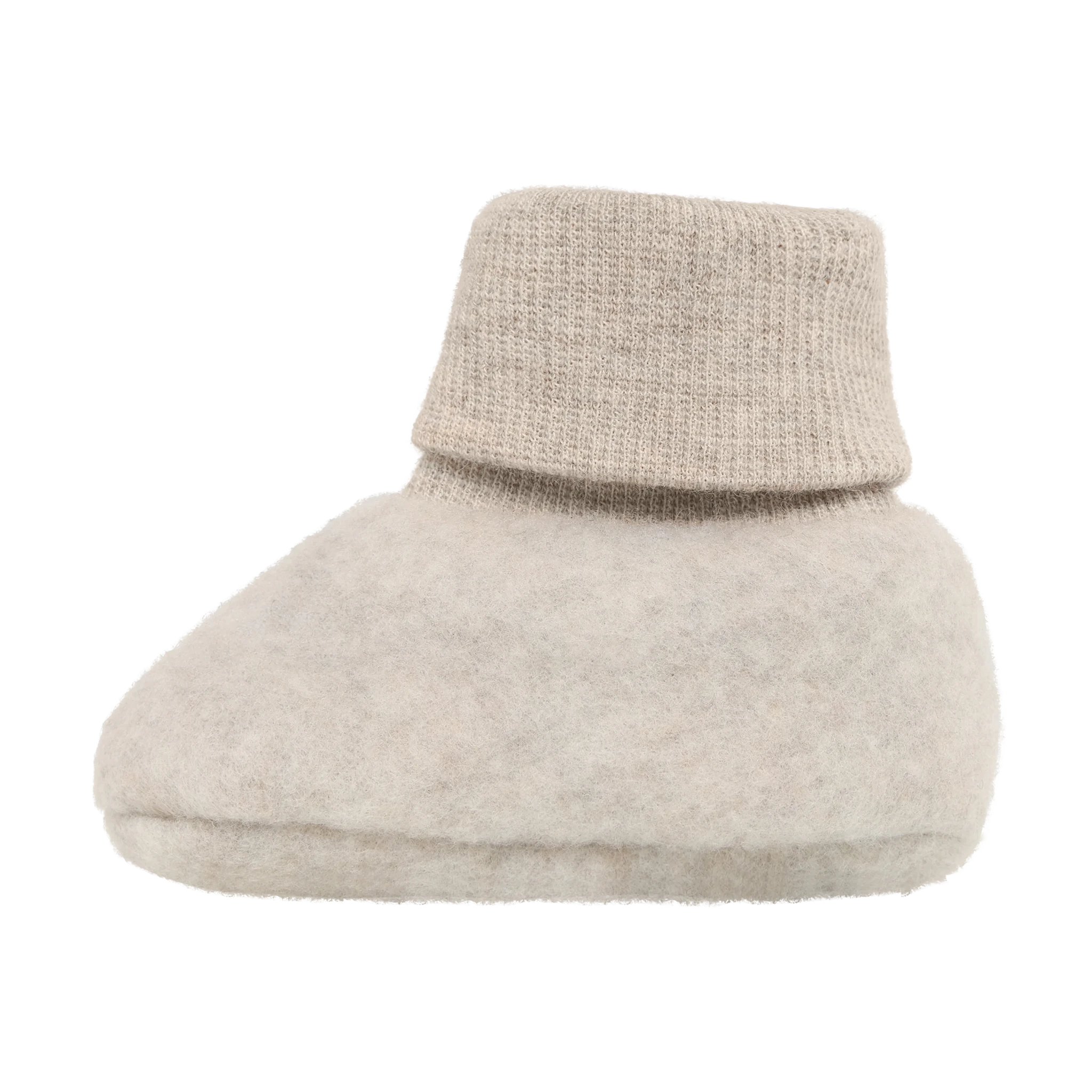HUTTEliHUT Footies Wool Fleece - Camel Melange