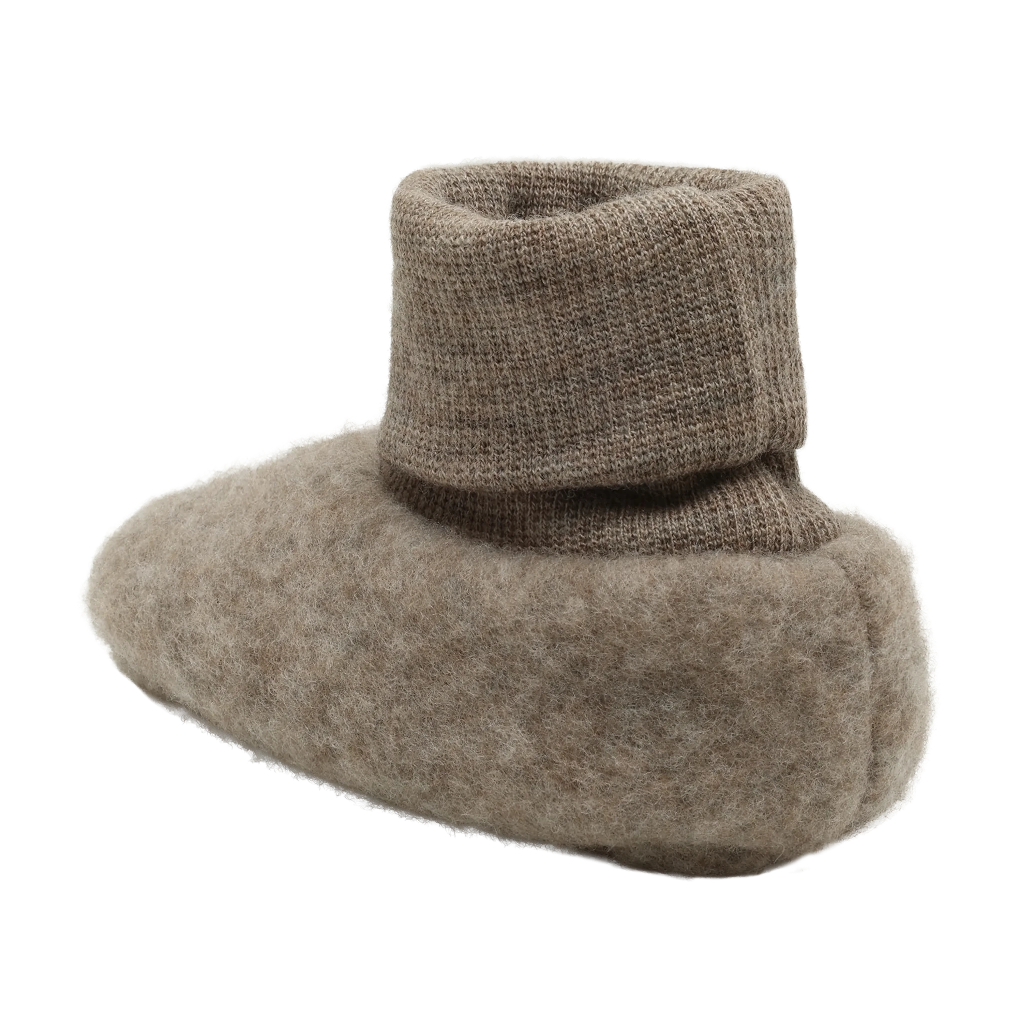 HUTTEliHUT Footies Wool Fleece - Savannah Melange