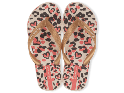 Ipanema Slippers Temas Kids - Beige Panter - hatshoe