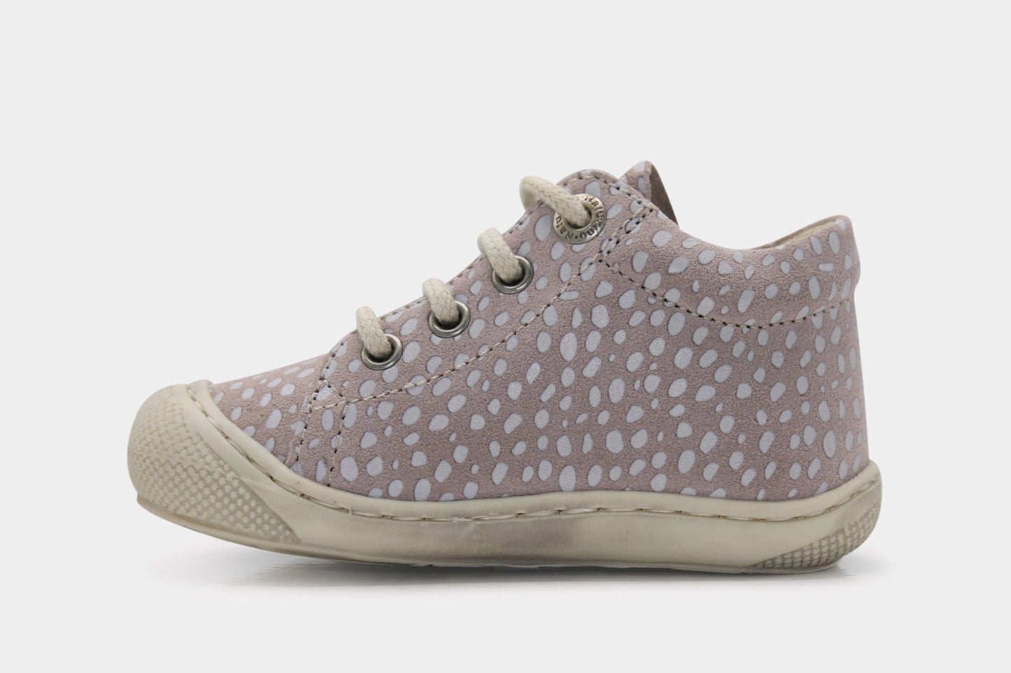 Naturino Cocoon Eerste loopschoen - Roze Stippel - hatshoe