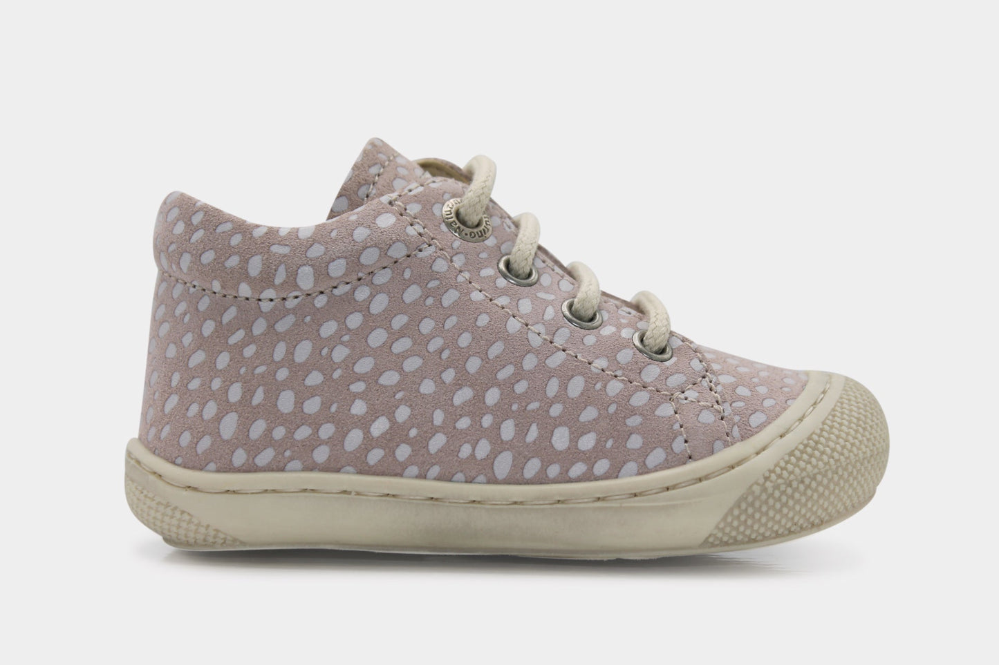 Naturino Cocoon Eerste loopschoen - Roze Stippel - hatshoe