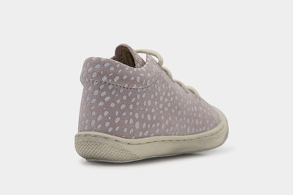 Naturino Cocoon Eerste loopschoen - Roze Stippel - hatshoe