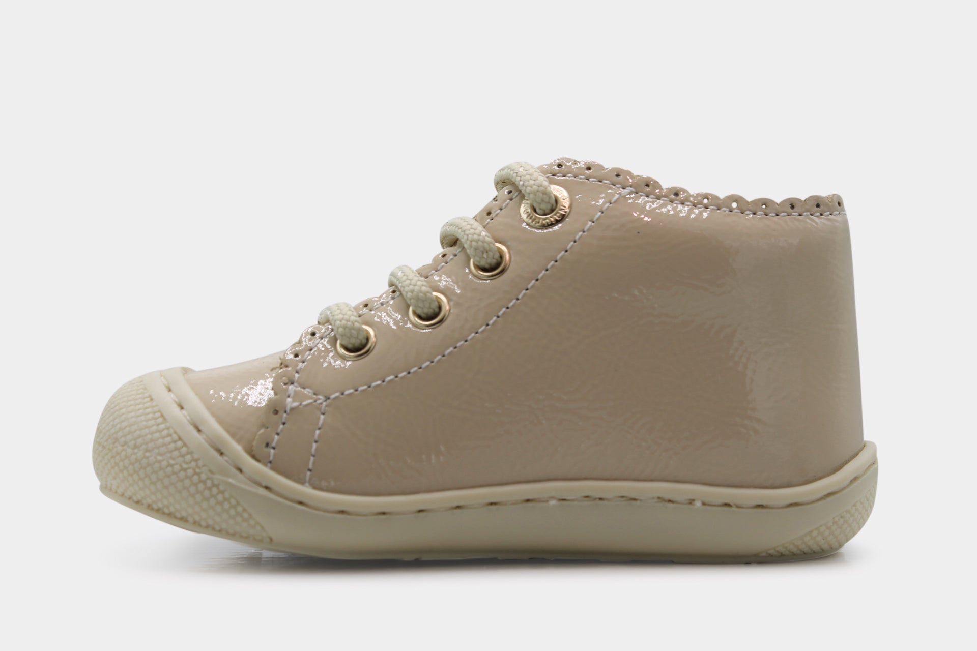 Naturino Cottins Eerste loopschoen - Lak Beige - hatshoe