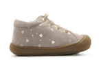 Naturino Eerste Loopschoen Cocoon - Beige Hartjes - hatshoe