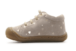 Naturino Eerste Loopschoen Cocoon - Beige Hartjes - hatshoe