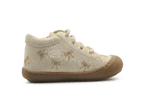 Naturino Eerste Loopschoen Cocoon Bows - Platinum - hatshoe