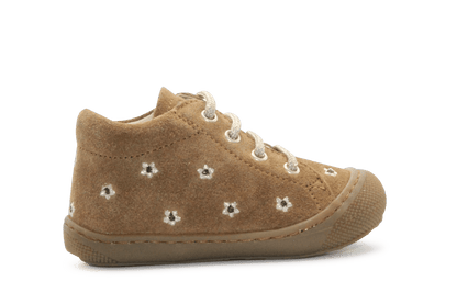 Naturino Eerste Loopschoen Cocoon Daisies - Bruin - hatshoe
