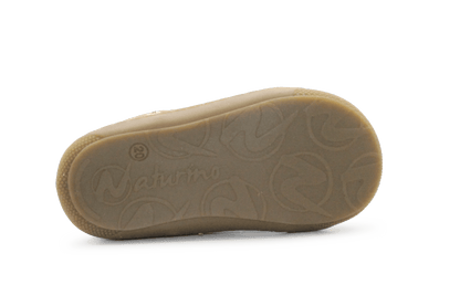 Naturino Eerste Loopschoen Cocoon Daisies - Bruin - hatshoe